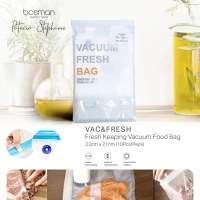 Bosman Patricia Stephanie  Fresh Keeping Vacuum Food Bag S 22x21 cm